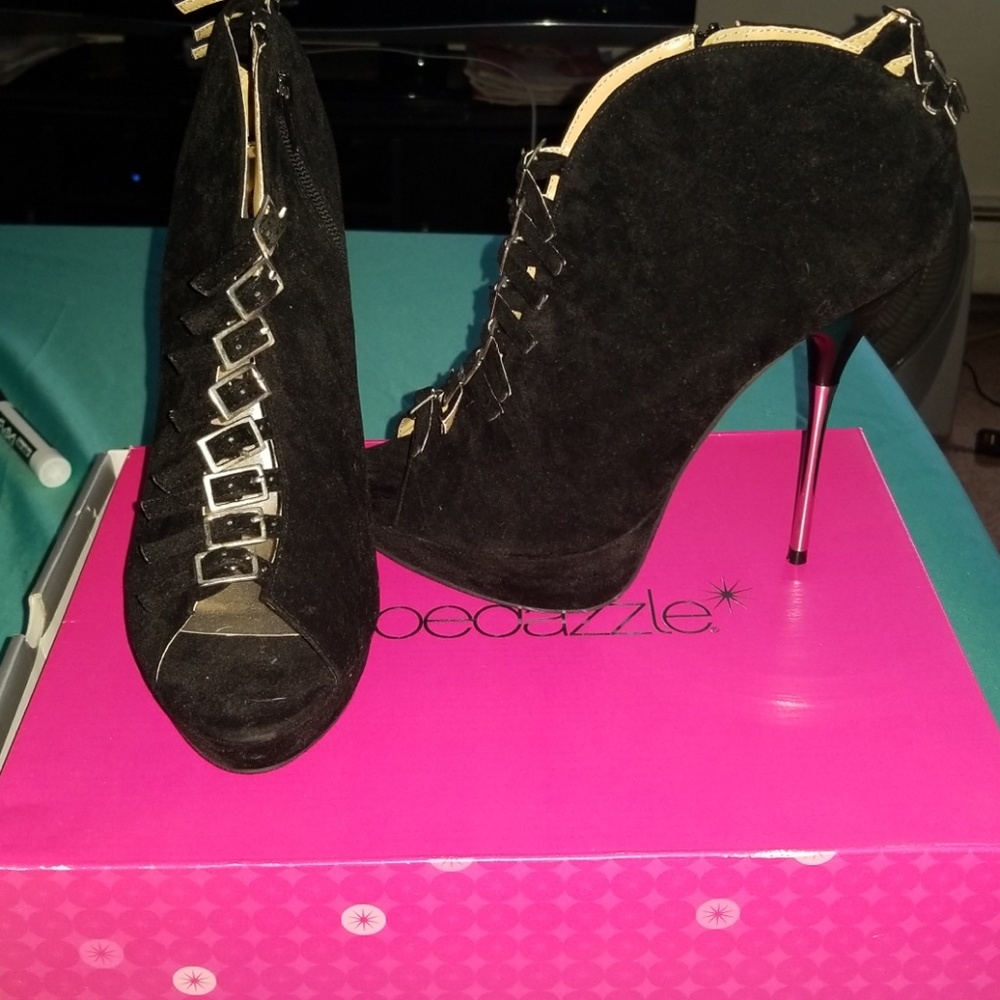Suede Stilettos